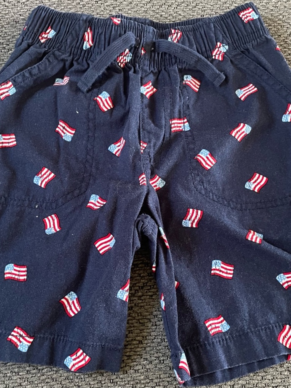 Toddler Boy Patriotic Shorts